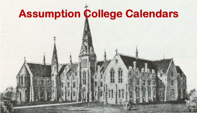 Assumption College Calendars