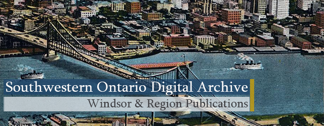 SWODA: Windsor and Region Publications